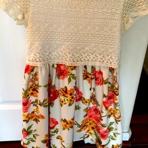 (youth) floral dress